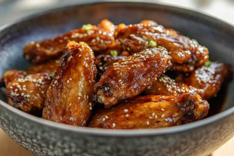 Soy Garlic Chicken Wings