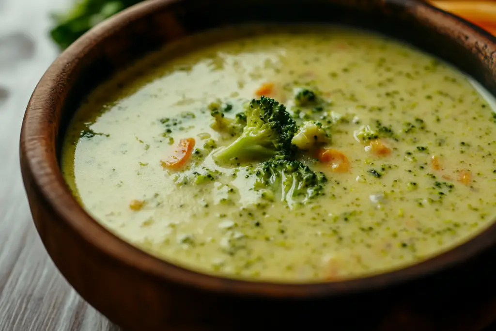 High-Protein Broccoli Cheddar Soup