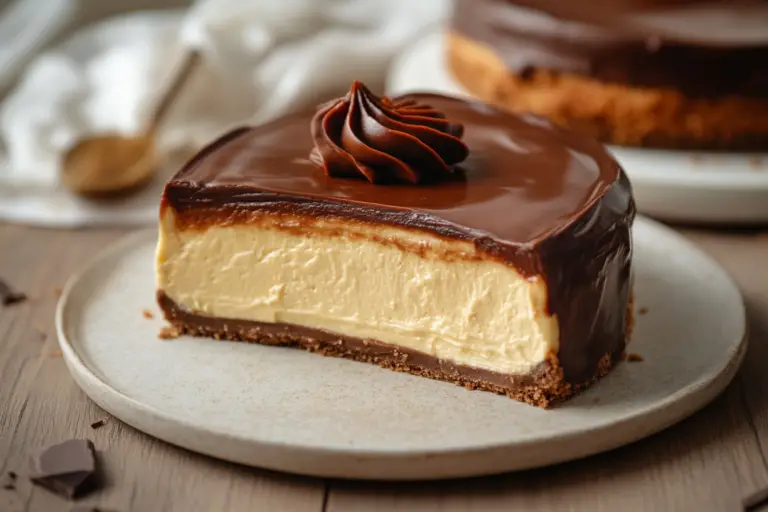 Vanilla Chocolate Cheesecake