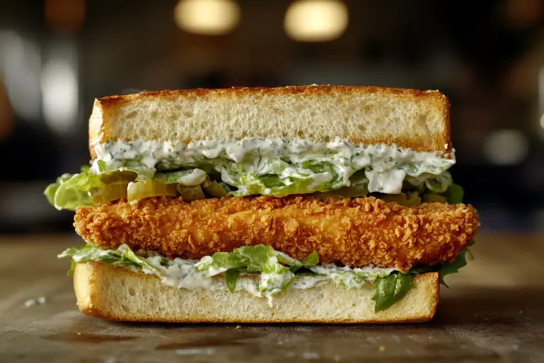 Crispy Chicken Caesar Sandwich