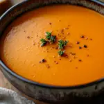 Creamy Roasted Tomato and Garlic Soup