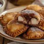 Deep-Fried S’mores Ravioli with Chocolate Dipping Sauce