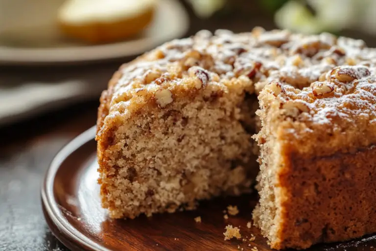 Pecan Praline Cake