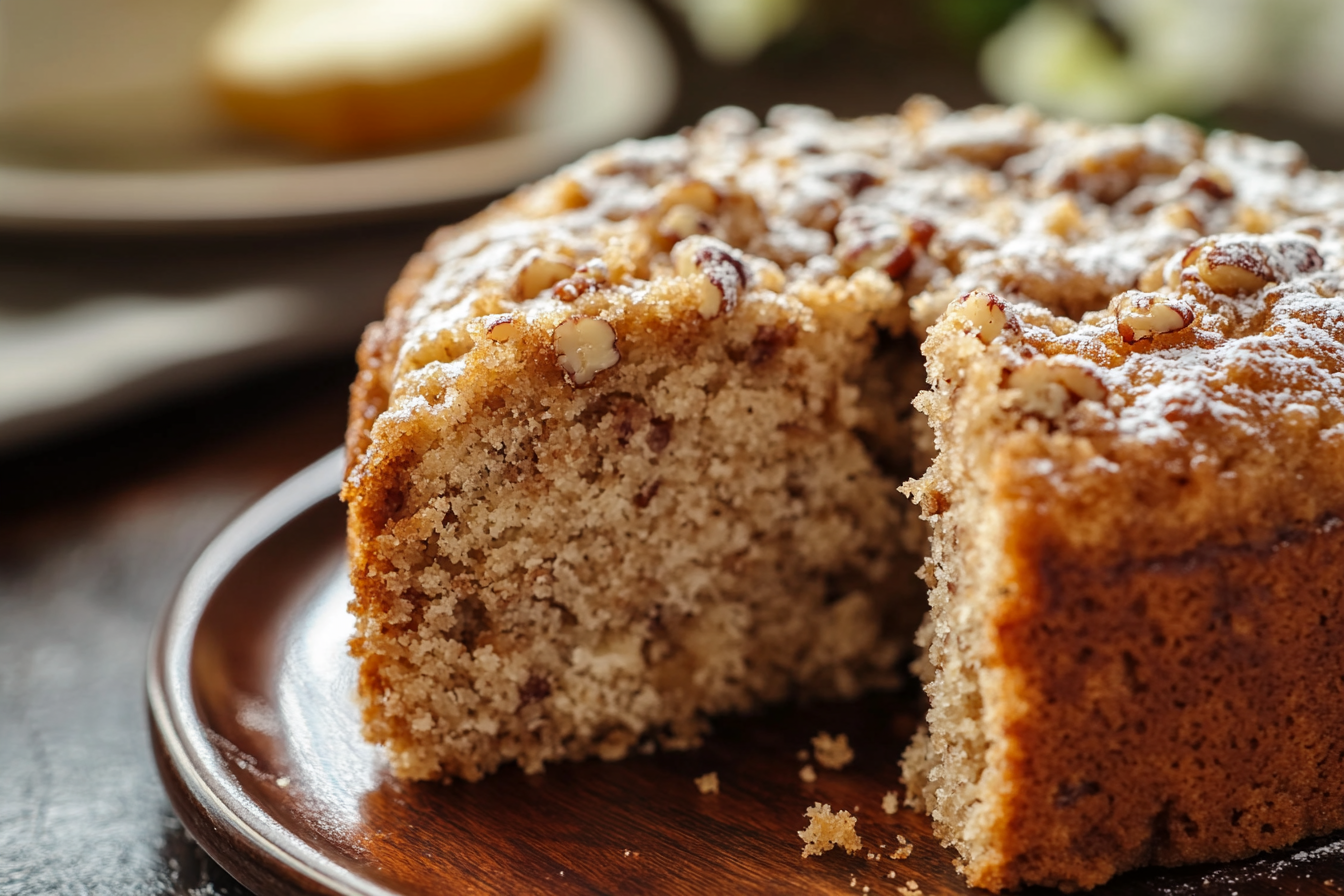 Pecan Praline Cake