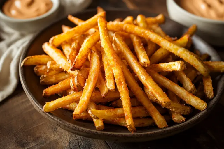 Zesty Shoestring Fries