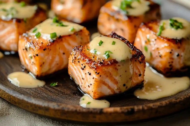Crispy Bang Bang Salmon Bites