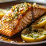 Honey Garlic Butter Baked Salmon