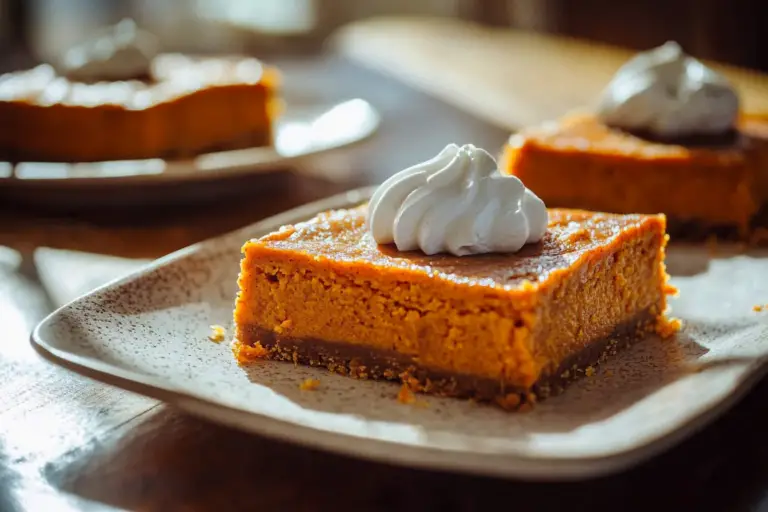 Sweet Potato Pie Bars