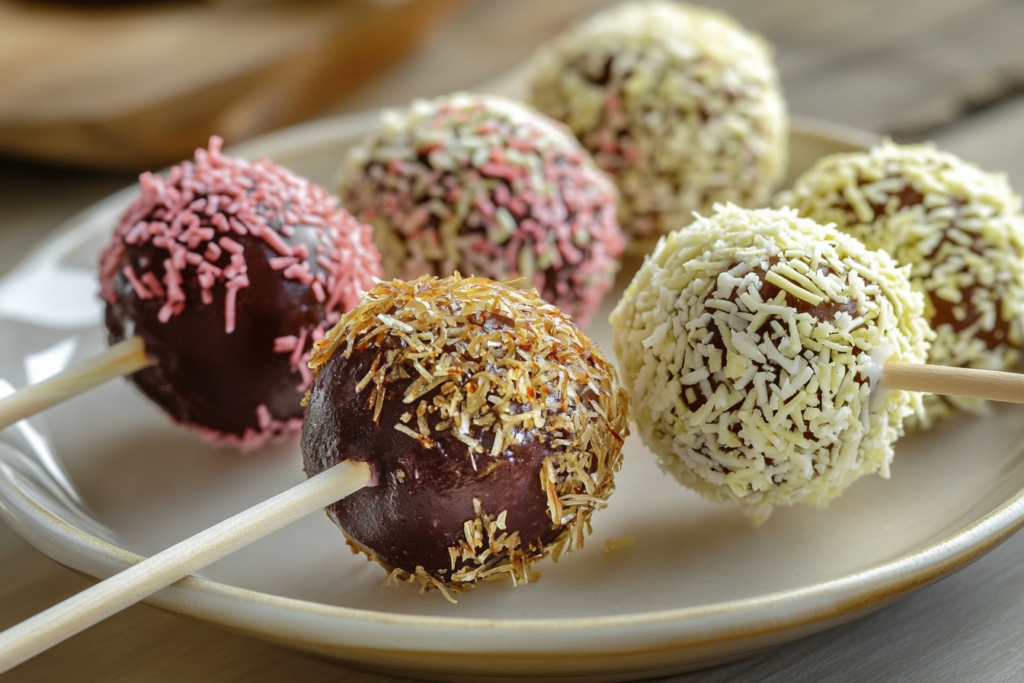 Limoncello Mascarpone Cake Pops