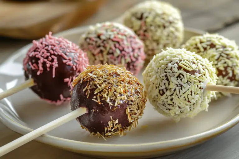 Limoncello Mascarpone Cake Pops