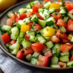 Mediterranean Cucumber and Tomato Salad Recipe