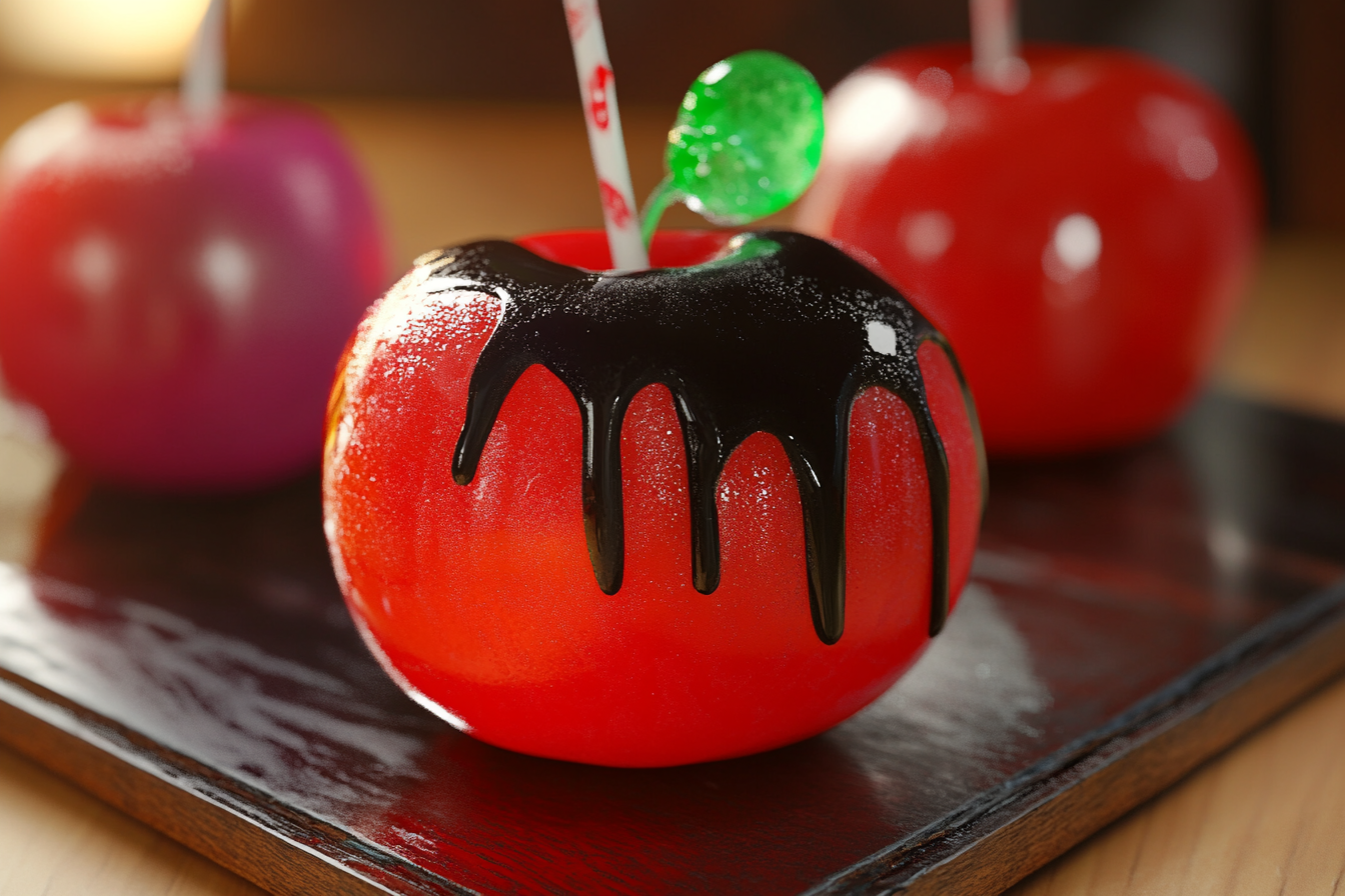 Jolly Rancher Candy Apples