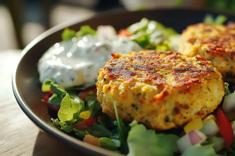 Mediterranean Salmon Patties
