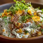 Crispy Smashed Potato Salad