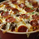 Crustless Pizza Bake