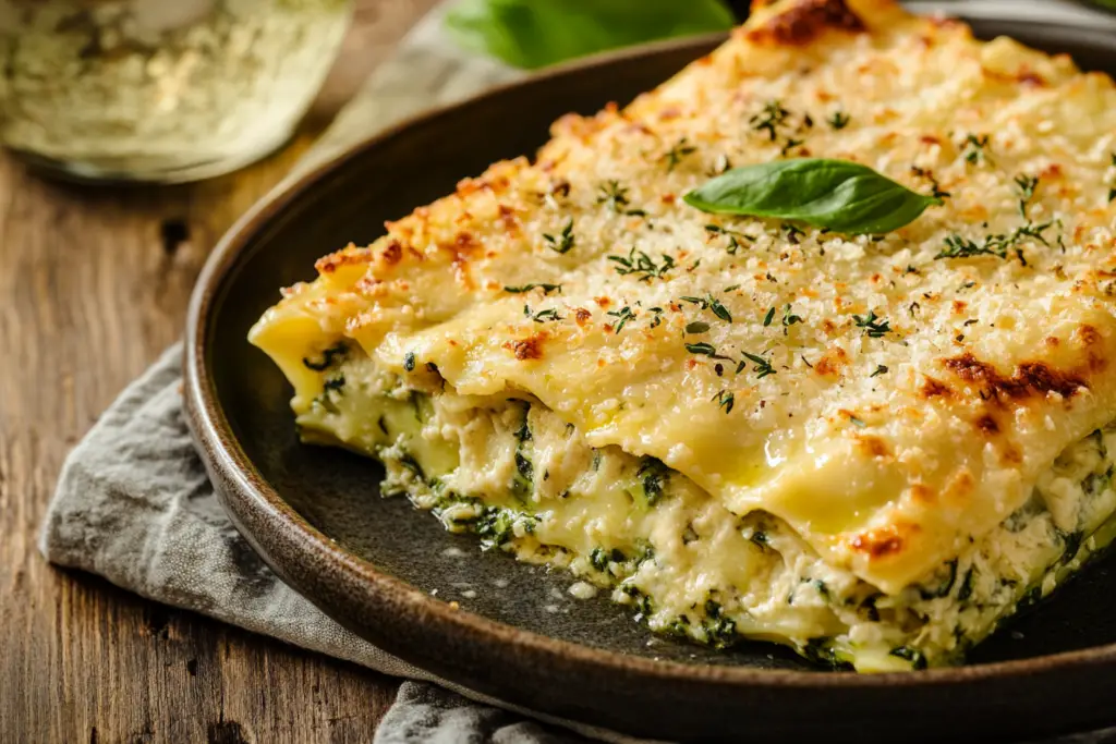 Spinach Ravioli Lasagna