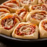 Parmesan Garlic Pizza Rolls