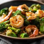 Stir-Fried Shrimp and Broccoli