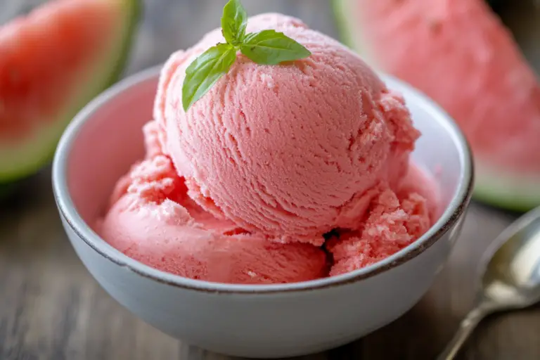 Watermelon Ice Cream Recipe