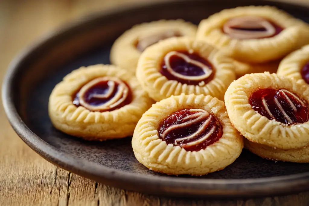 Jam Thumbprint Cookies