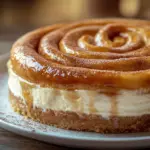 Cinnamon Roll Honeybun Cheesecake