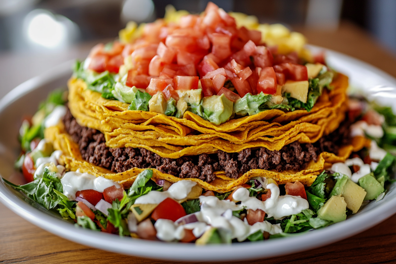 Seven-Layer Taco Salad