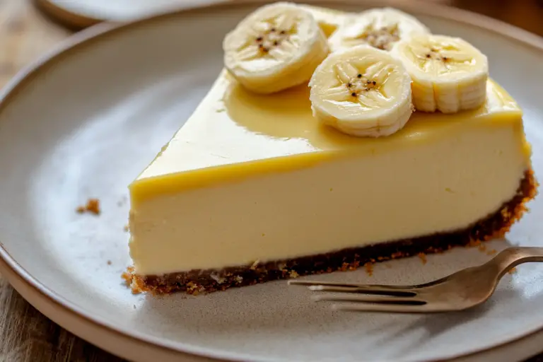 Decadent Banana Cream Cheesecake