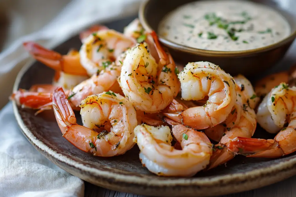 Oven-Roasted Shrimp Cocktail with Old Bay