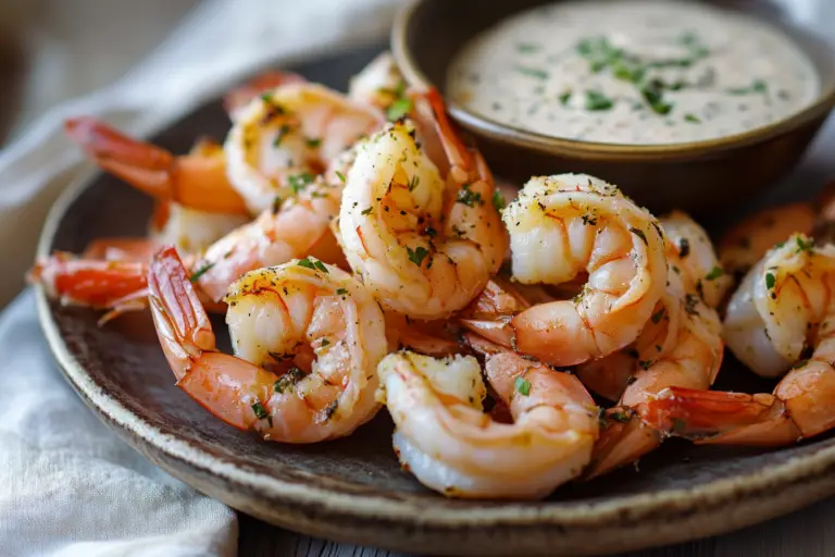 Oven-Roasted Shrimp Cocktail with Old Bay