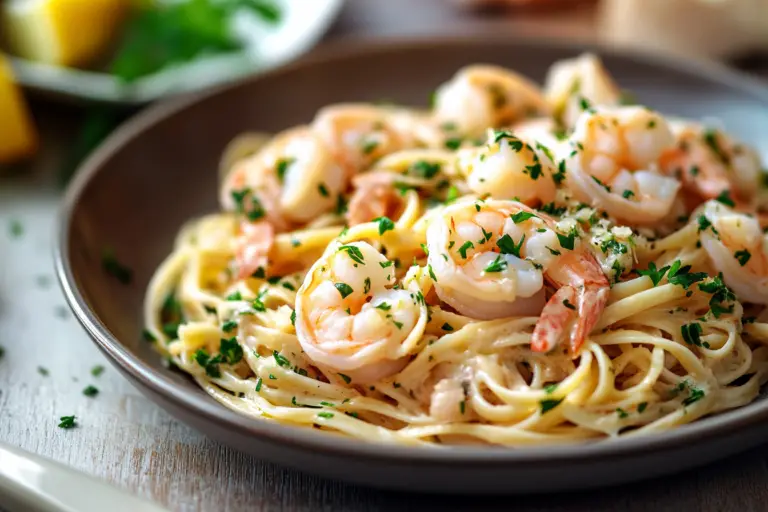 25-Minute Shrimp Scampi with Linguine