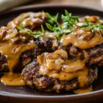 Hamburger Steaks with Onion Gravy