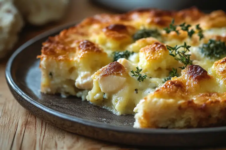 Chicken Broccoli Potato Casserole