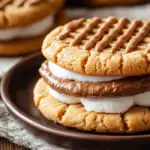 Peanut Butter S’mores Sandwich Cookies