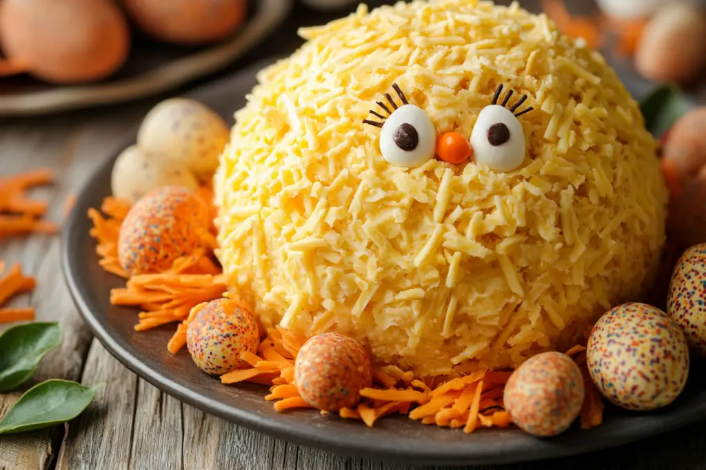 Super Easy Easter Cheese Ball