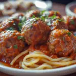 Italian-Style Meatballs in Tomato Sauce