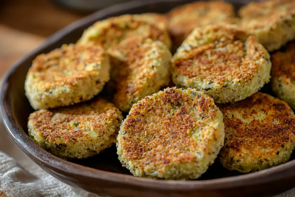 Easy Oven-Fried Green Tomatoes