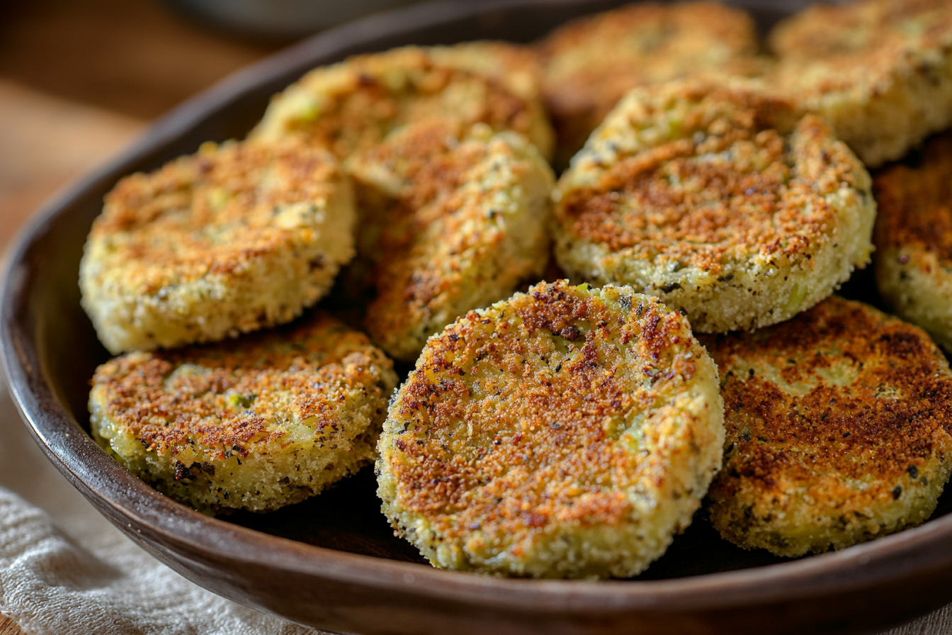 Easy Oven-Fried Green Tomatoes
