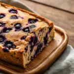 Blueberry Cottage Cheese Breakfast Bake