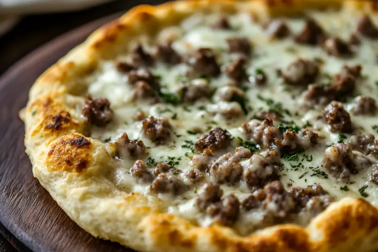 Biscuits and Sausage Gravy Breakfast Pizza – A Southern-Style Morning Feast!