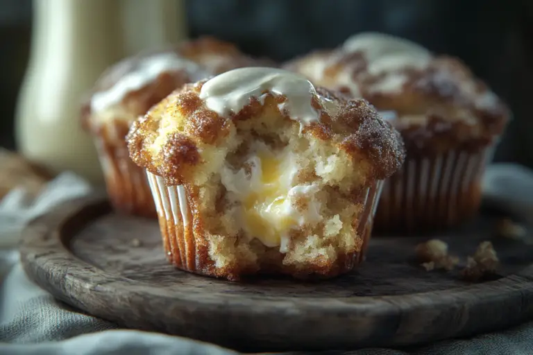Cinnamon Cream Cheese Muffins