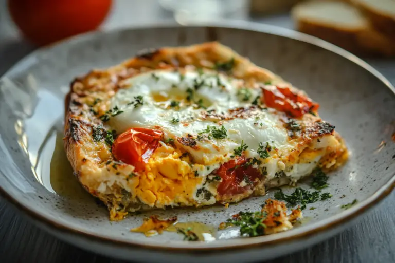 Mediterranean Baked Feta Eggs