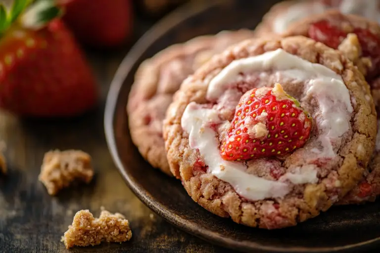 Strawberry Crunch Cookies