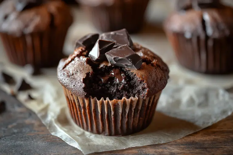 Olympic Village Chocolate Muffins