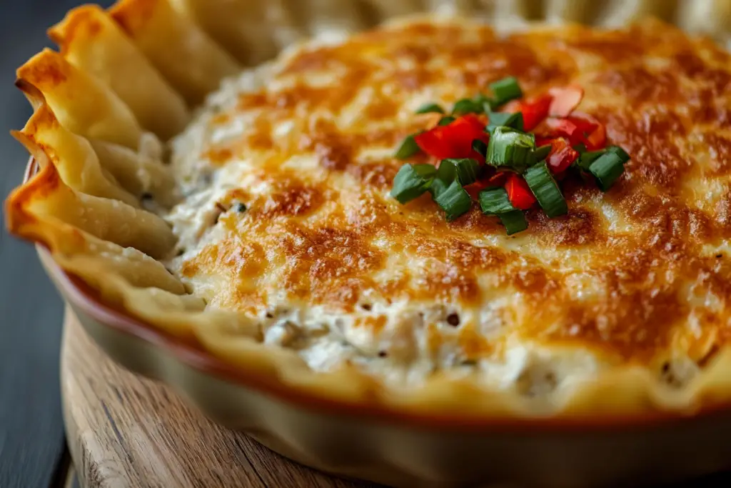 Cheesy Crab Rangoon Dip