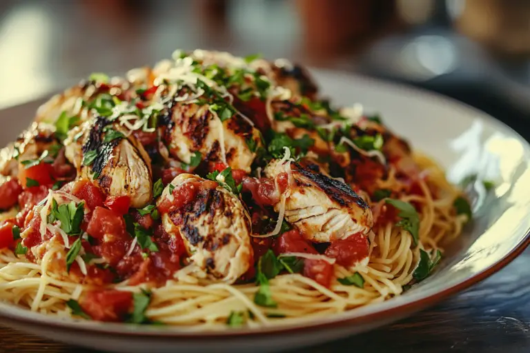 Bruschetta Chicken Pasta