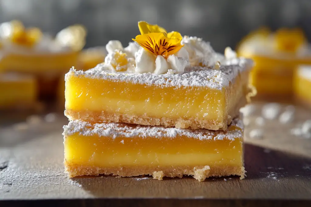 Lazy Day Lemon Cream Pie Bars