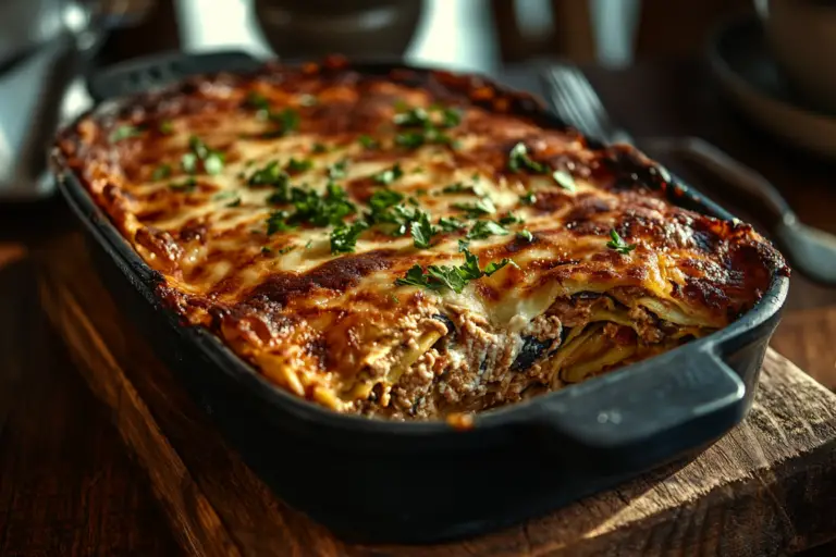 Easy Eggplant Lasagna