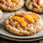 Irresistible Peach Cobbler Cookies