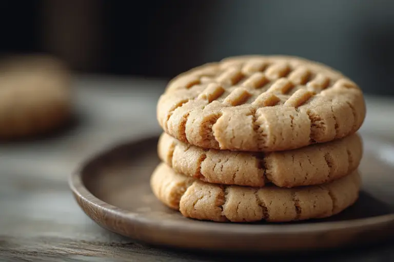 Thick & Chewy Peanut Butter Cookies