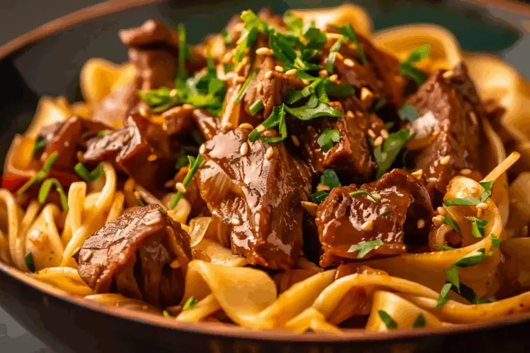 Beef and Noodles